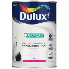  Dulux akrilfesték fára 1 l SATIN WHITE félmatt