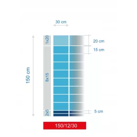   Kerítés háló, drótfonat - ERDŐKERÍTÉS HÁLÓ 150/12/30 L 50m + SKOBLE Mostostal-Met