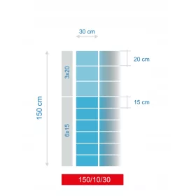   Kerítés háló, drótfonat - ERDŐKERÍTÉS HÁLÓ 150/10/30 L 50m + SKOBLE Mostostal-Met