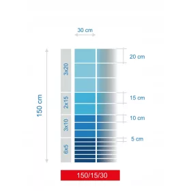   Kerítés háló, drótfonat - ERDŐKERÍTÉS HÁLÓ 150/15/30 L 50m + SKOBLE Mostostal-Met