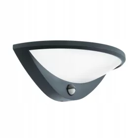   Kerti fali lámpa - Eglo fekete kerti fali lámpa beépített 9,3 W-os LED-forrással