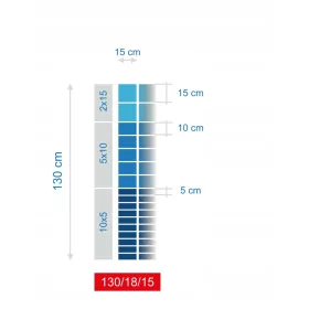   Kerítés háló, drótfonat - ERDŐKERÍTÉS HÁLÓ 130/18/15 L 50m + SKOBLE Mostostal-Met