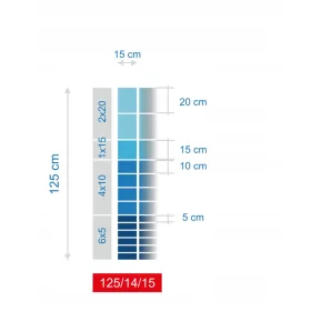   Kerítés háló, drótfonat - ERDŐI KERÍTÉS HÁLÓ 125/14/15 L 50m + SKOBLE Mostostal-Met