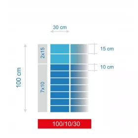   Kerítés háló, drótfonat - ERDŐKERÍTÉS HÁLÓ 100/10/30 L 50m + SKOBLE Mostostal-Met