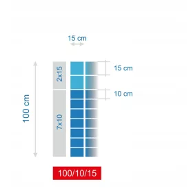   Kerítés háló, drótfonat - ERDŐKERÍTÉS HÁLÓ 100/10/15 L + SKOBLE 50m