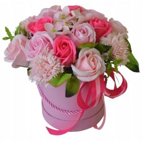   Virág dekoráció - VIRÁGDOBOZ SZAPPANVIRÁGOK AJÁNDÉKCSOKÉRT