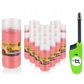   OLAJGYERTYA BETÉTEK ECO BIO NULLA HULLADÉK TERMÉSZETES TARTÓS ÉGÉS 3 NAPIG