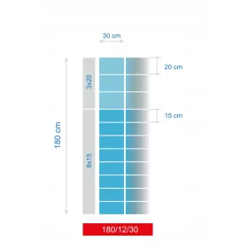   Kerítés háló, drótfonat - ERDŐKERÍTÉS HÁLÓ 180/12/30 L + SKOBLE 50m