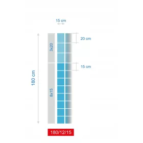   Kerítés háló, drótfonat - ERDŐKERÍTÉS HÁLÓ 180/12/15 L 50m + INGYENES