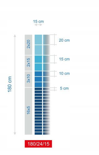 Kerítés háló, drótfonat - ERDŐI KERÍTÉS HÁLÓ 180/24/15 L 50m + kapcsok