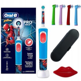    Oral-B Vitality PRO D103 Kids 3+ Spiderman elektromos fogkefe tokkal