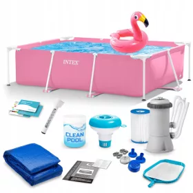 Intex téglalap alakú vázas medence 220 x 150 cm