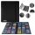 Gyűjthető kártyaalbum Széf Kártyák Tárolás 9 Pocket Black Binder 360 kártya