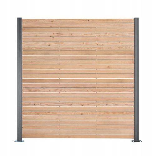 Kerítéspanel - MEGA HOLZ kerítés fesztávolsága 927 x 180 cm fa