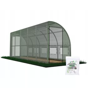 Fólia alagút - Fólia alagút 9 m² 600 x 150 cm zöld
