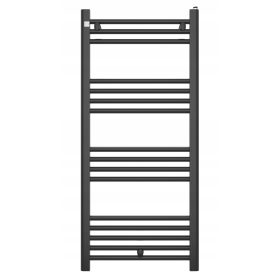   Gránitán vizes fürdőszobai radiátor 461 W 500 x 1100 mm fekete
