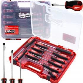    Csavarhúzó készlet bőröndben Milwaukee 4932472003 12 db.