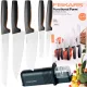 Konyhai ollók és kések - FISKARS 5 KÉSES KÉSZLET KONYHAKÉS KENYÉRHEZ, PARADICSOMHOZ, ÉLESÍTŐ