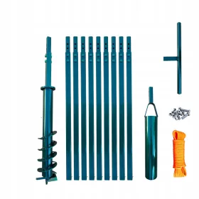   Kézi földfúró berendezés kutakhoz 120/10 + fúró.Lengyel termék