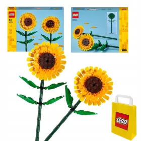    LEGO ICONS 40524 napraforgó + VP papírzacskó LEGO 6315792 közepes