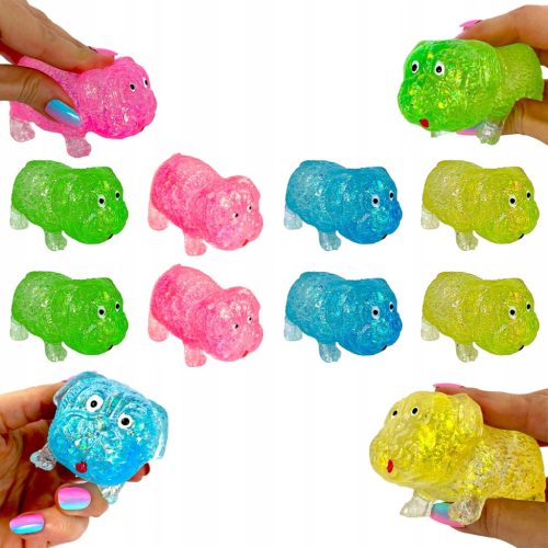  GNIOTEK SLIME PUG STRESSZ ELLENI NYÚJTHATÓ ÉRZÉKELŐS Tréfa JOKE SZÍN