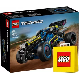    LEGO Technic Offroad Racing Buggy 42164 + VP LEGO papírzacskó közepes 41cmx34cmx11cm AJÁNDÉKTÁSKA