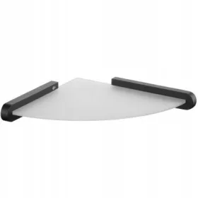  FUTURA FEKETE BISK FÜRDŐSZOBA SAROKPOLC