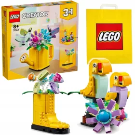    LEGO Creator 31149 Virágok locsolókannában + LEGO papírzacskó