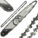  VEZETÉSRÚD 38cm 15'' + LÁNC X2 HUSQVARNA 435 440 445 450 340 345 350