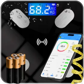   Fürdőszobai mérleg - Slim Beauty fürdőszobai mérleg SMART SLIM ANDROID ÉS IOS