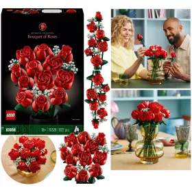    LEGO ICONS 11122 LEGO rózsacsokor Valentin-napi születésnapra