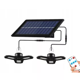    Függesztett lámpa, napelemes lámpa, 6 pontos fény, integrált LED forrás