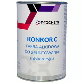 Korróziógátló festék Prochem Konkor C fekete 1 liter