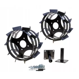   Vas kerekek tengelyekkel 3,50-6 garnitúra. GL01 kormányrúd