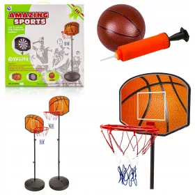   Kosárlabda készlet Pump labda tű Kosárlabda magassága állítható