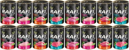  Rafi Cat macskaeledel 400g, ízek keveréke, 16 db