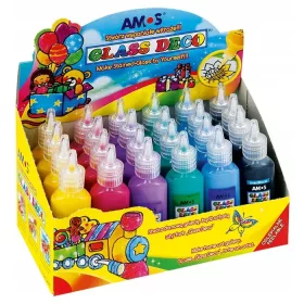  Amos üvegfestékek 24 db x 22 ml