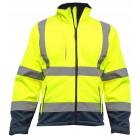 SNOW THUNDER SOFTSHELL Hi-VIS kabát S-es méretben