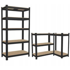    GardenLine fém raktári polc 180 x 90 x 30 cm max 175 kg polconként