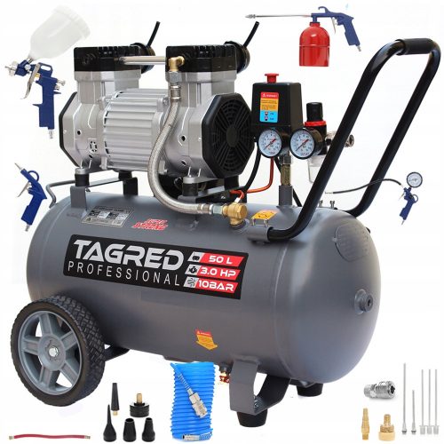 Kompresszor bezolejowy Tagred TA3388TA103 50 l 10 bar