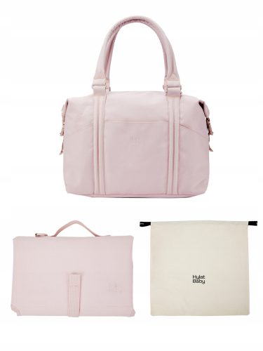  Táska és rendszerező anyáknak + pelenkázóasztal + huzat Pink Hylat Baby