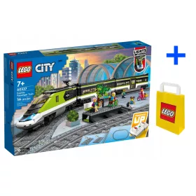    LEGO City 60337 expressz személyvonat + VP papírtáska LEGO 6315794 nagy