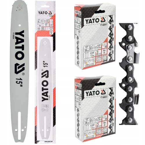  Vezetőrúd 2x Lánc 38cm HUSQVARNA 137 141 142 346XP 350 351 435 445