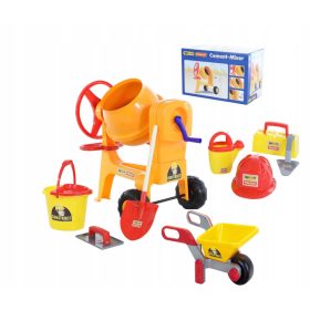   Wader-Polesie készlet Betonkeverő akasztóval és tartozékokkal 8 db.