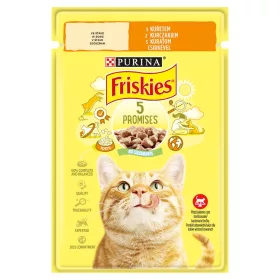 Purina friskies csirke tasak macskáknak 26x 85G