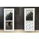 Univerzális kültéri ajtók Porta PVC 90 cm