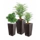  Prosperplast virágcserép 20 cm x 20 x 37,6 cm átmérő 20 cm műanyag árnyalatú barna és bézs + 2 egyéb termék