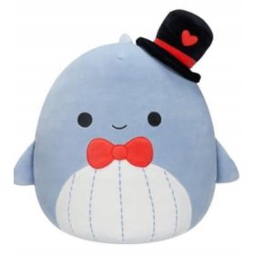    Gyűjthető plüss játék Squishmallows Samir, a bálna 19 cm Valentin-nap