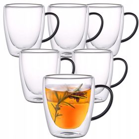   Koktél pohár - MG Otthoni kávés-teáspoharak 300 ml 6 db.