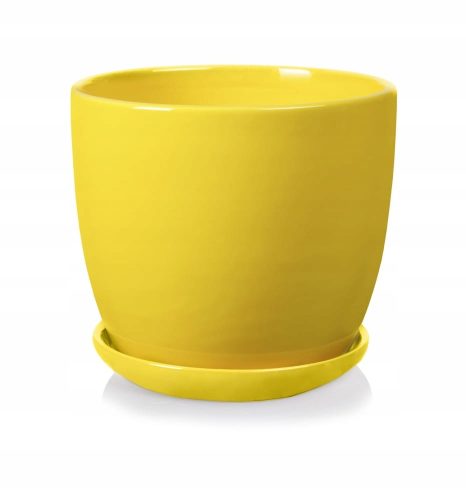  Polnix virágcserép 15 cm x 15 x 14 cm átmérőjű 15 cm kerámia sárga és arany árnyalatok